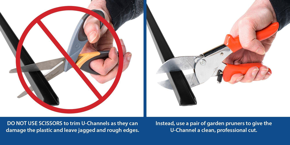 Outwater P2743 U-channel preserves readability of graphics and labels