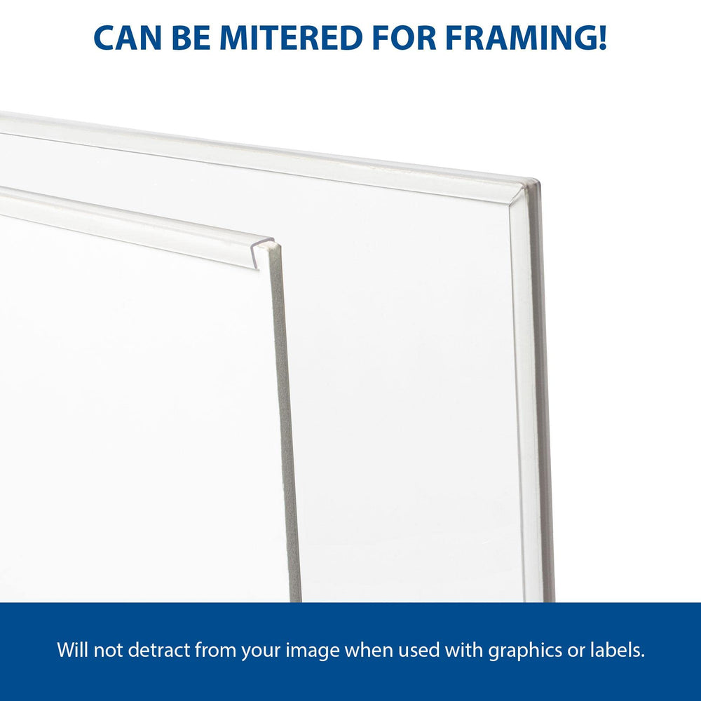 Outwater P2743 mitered frame capable U-channel for framing projects