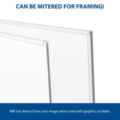 Outwater P2743 mitered frame capable U-channel for framing projects