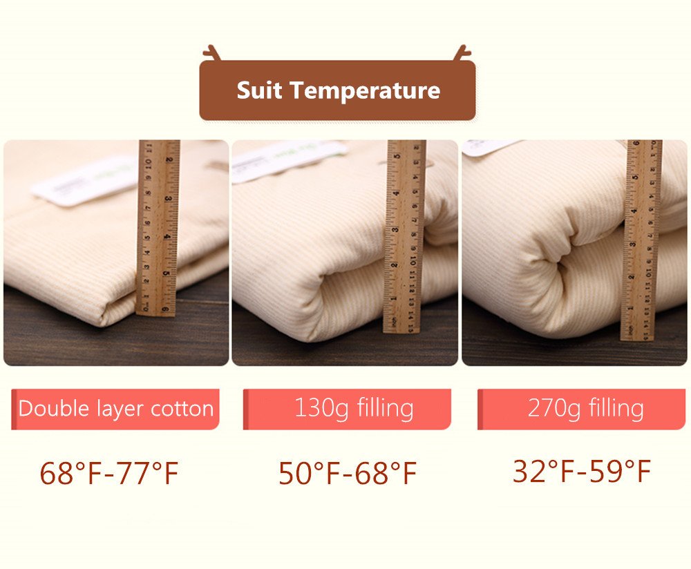 OuYun sleeping bag with detachable sleeves for adjustable warmth