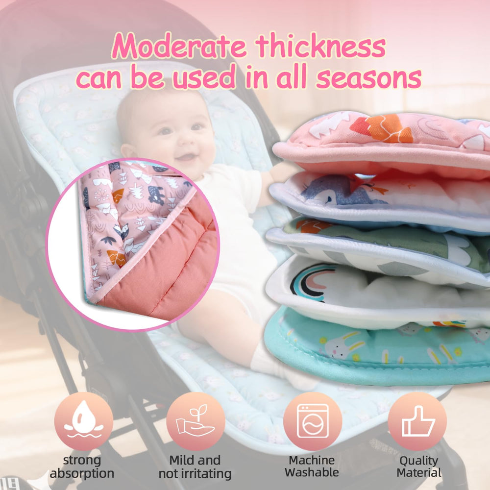 Ovelin Baby Stroller Cushion machine-washable surface for quick cleaning between outings