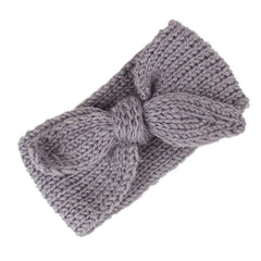 OVOY Turban Headband in gray with gentle elasticity for easy outfit pairing