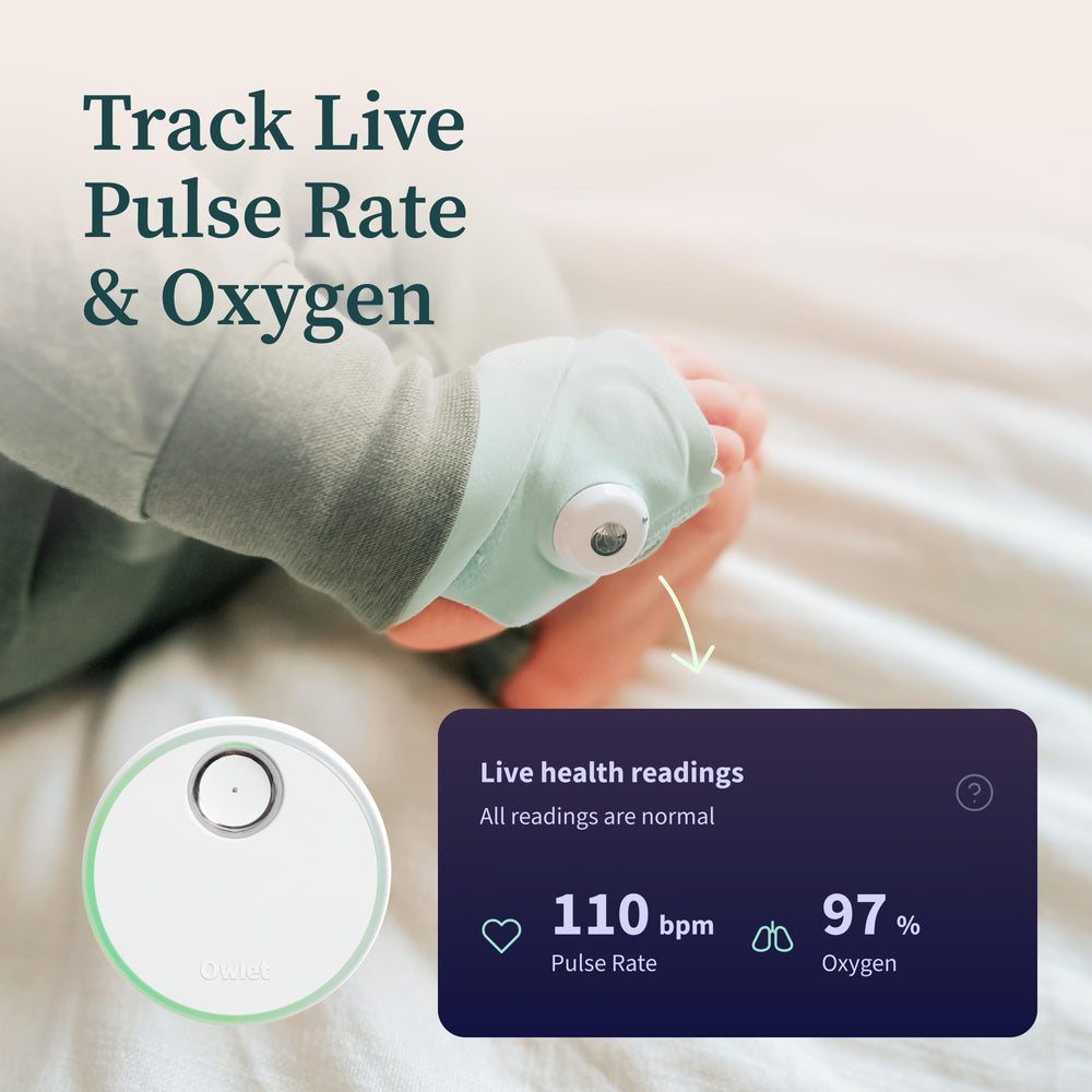 Owlet Dream Duo Gen 1 Cam 2 1080p video for clear baby viewing.