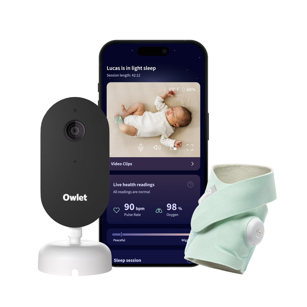 Owlet Dream Duo Gen 3 camera in 2K video view for clear nursery monitoring