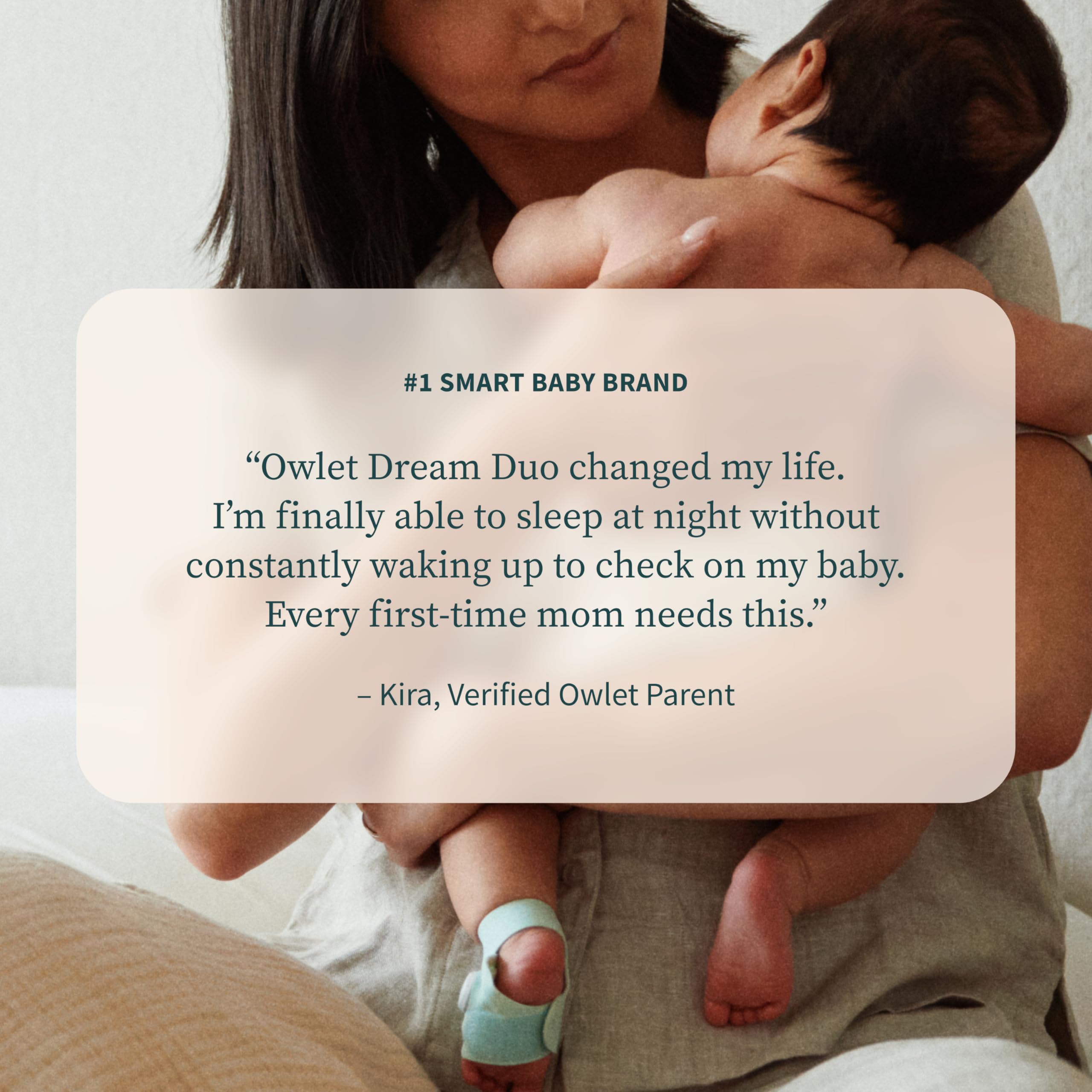 Owlet Dream Duo Gen 3 health insights with historical sleep trends in app