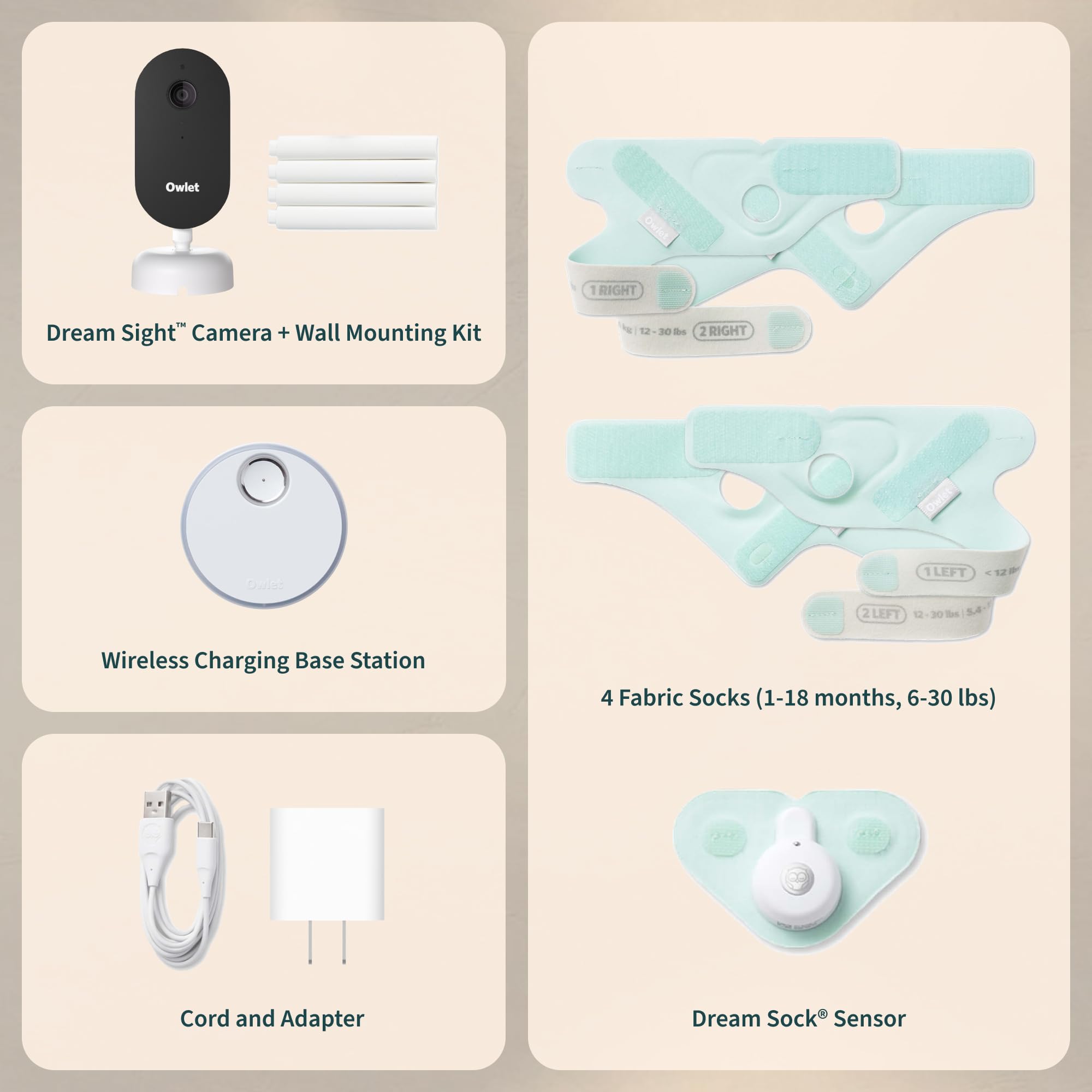 Owlet Dream Duo Gen 3 secure dual band connection for reliable streaming