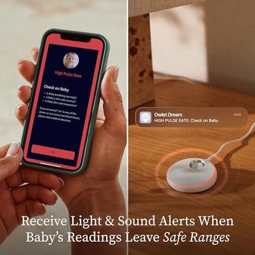 Owlet Dream Duo Health Insights show historical vitals and sleep trends