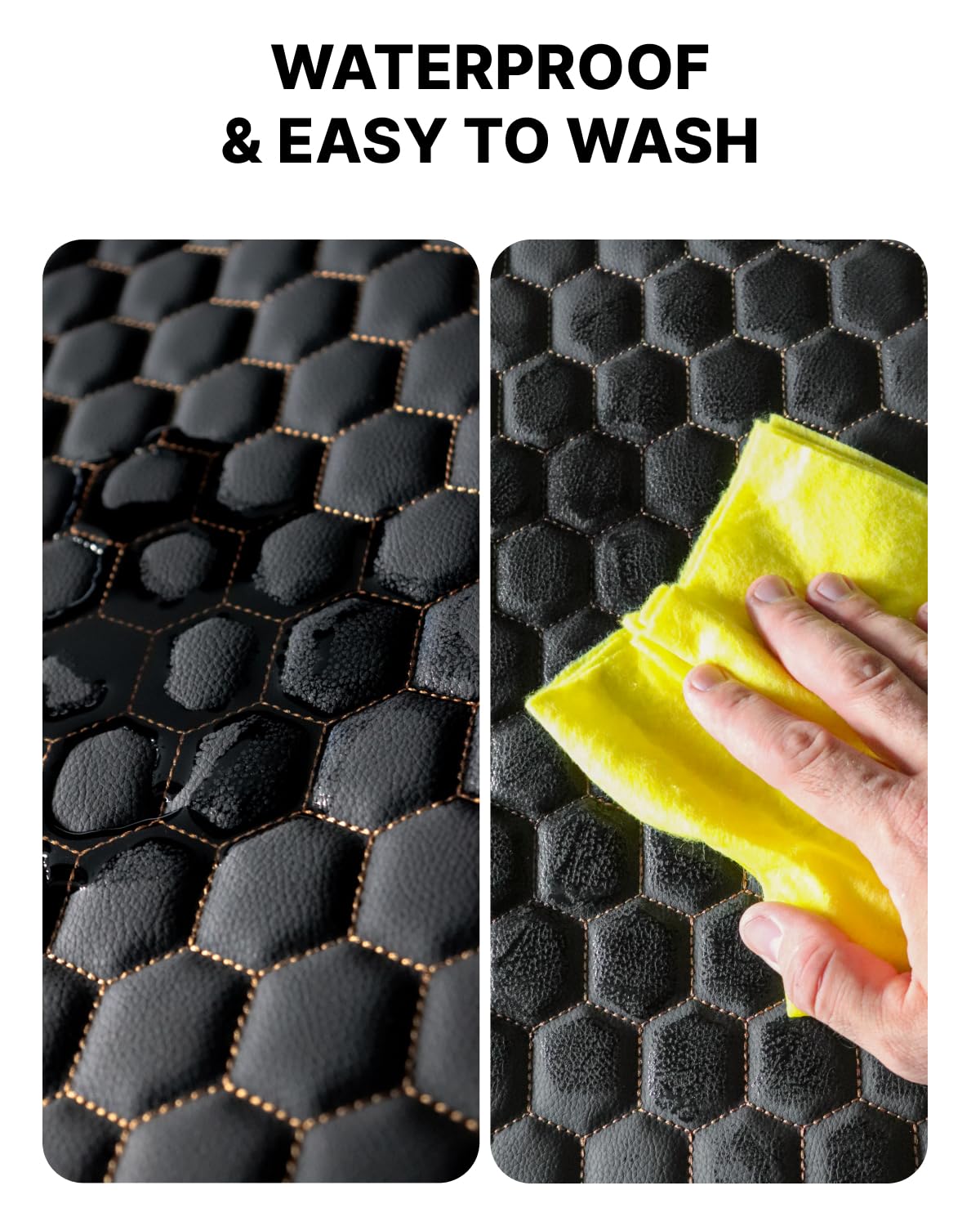 Owleys premium leather seat protector eco-friendly-materials uses vegan, recyclable, odorless fabrics