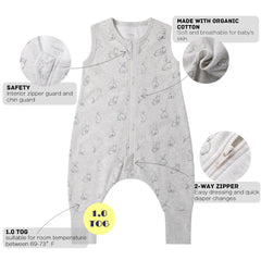Owlivia 1.0 Tog sleeping bag feet-friendly design for crawling and movement