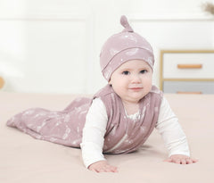 Owlivia sleep sack inner zipper guard protecting baby's skin during zips