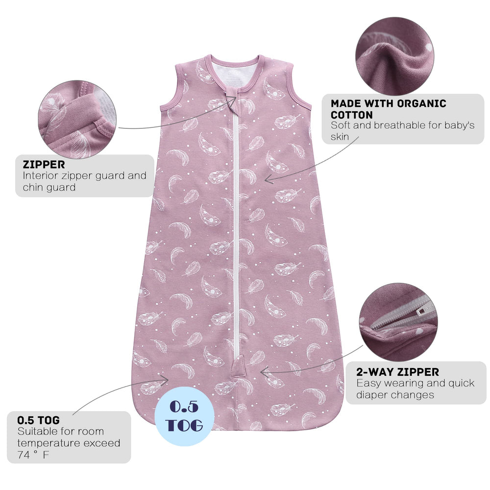 Owlivia sleep sack machine washable for easy cleaning after daily use