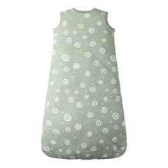 Owlivia sleep sack with 2-way zipper enabling easy diaper changes