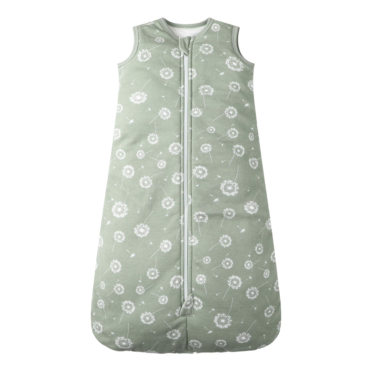 Owlivia baby sleep sack fabric close-up highlighting organic cotton softness for delicate skin