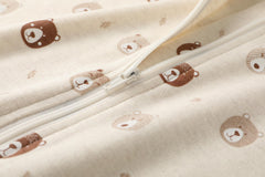 Owlivia organic cotton fabric close-up highlighting softness suitable for sensitive skin.