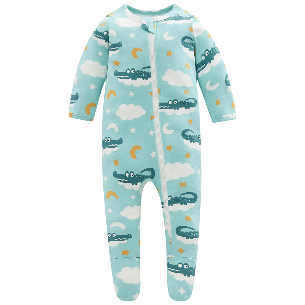 Owlivia long-sleeve organic cotton pajamas offer soft, breathable comfort.
