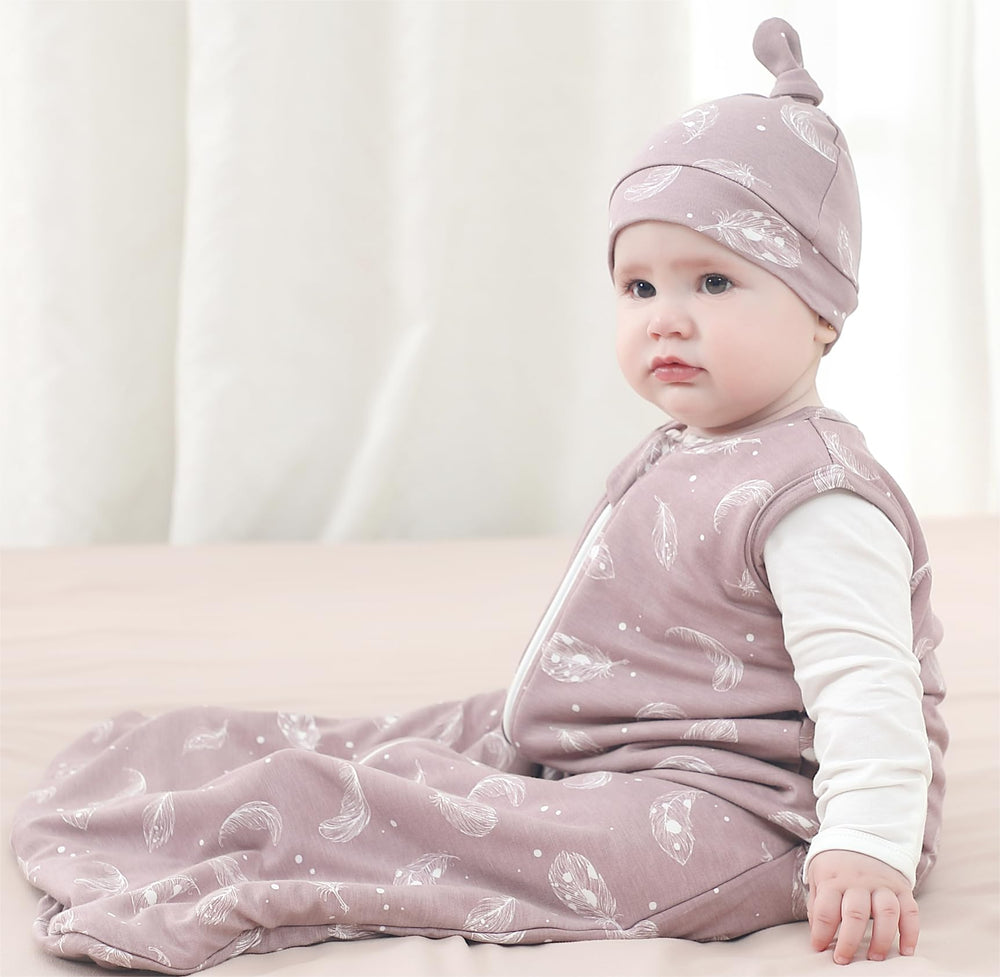 Owlivia sleep sack 1.0 TOG perfect for 69-73°F rooms and moderate seasons.