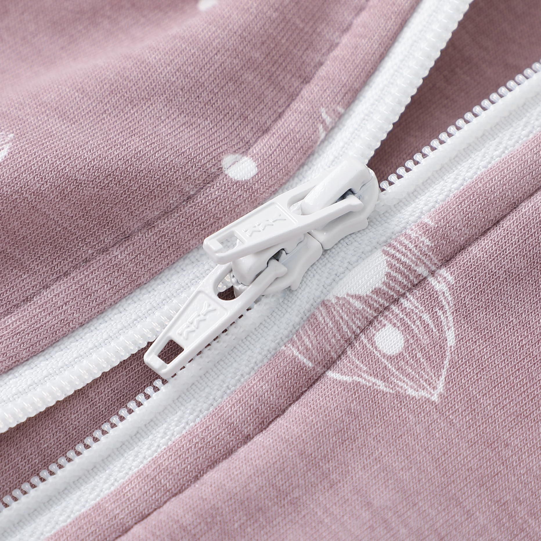 Owlivia sleep sack available in sizes 3-12 months, 12-18 months, 18-24 months.