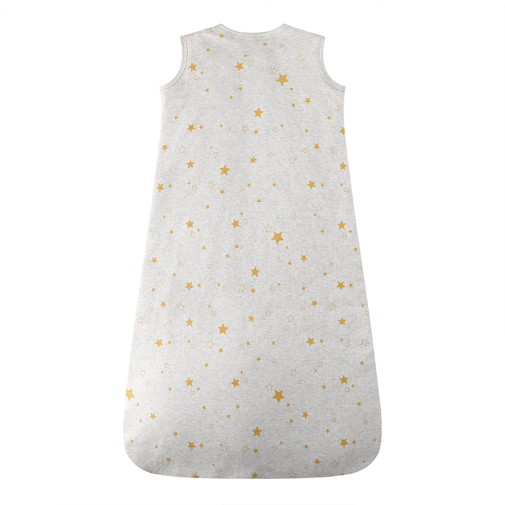 Owlivia sleep sack zipper close highlights safe two-way zipper for easy diaper changes
