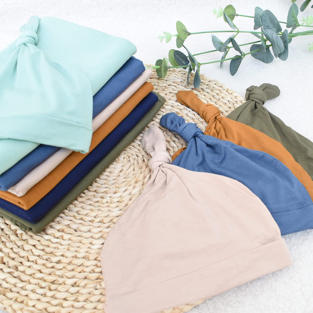 OWLOWLA photo-shoot ready swaddle copper for cuddly newborn portraits.