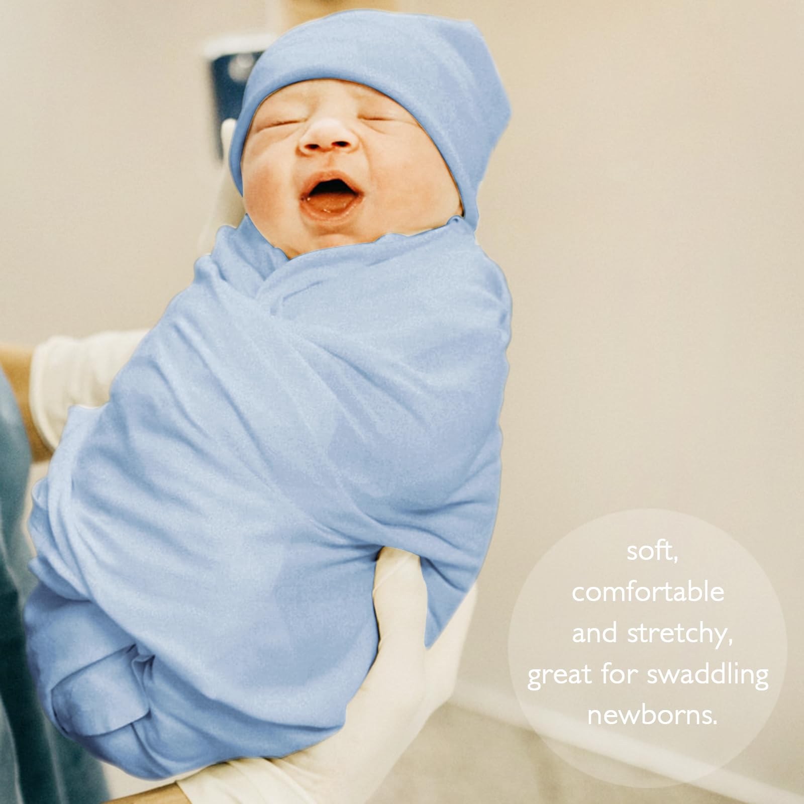 OWLOWLA swaddle with no-velcro design for safe sleep