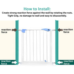 OwnMy M10 installation-demo demonstrates tool-free fit for quick gate repair.