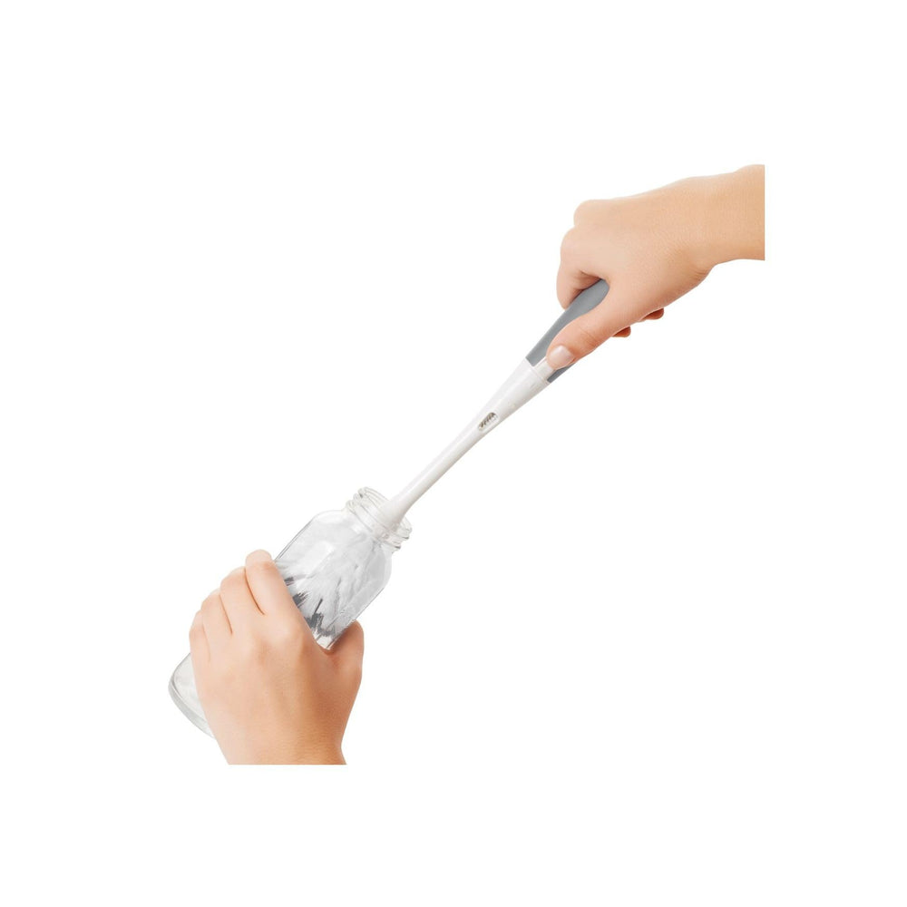 OXO Tot Two-Position Stand keeps bristles away from germs.