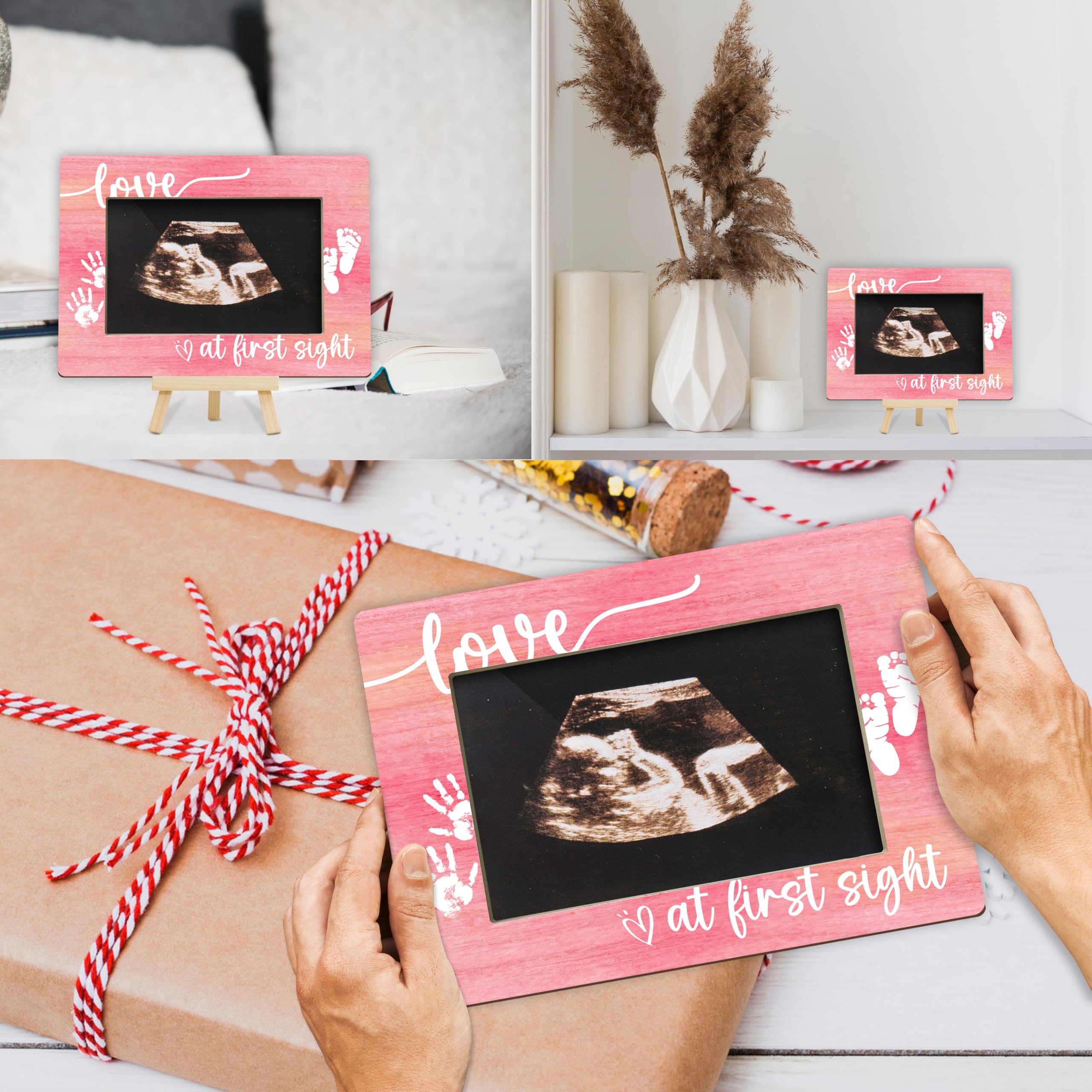OXRUN Grandparents gift frame ideal for celebrating the new arrival.