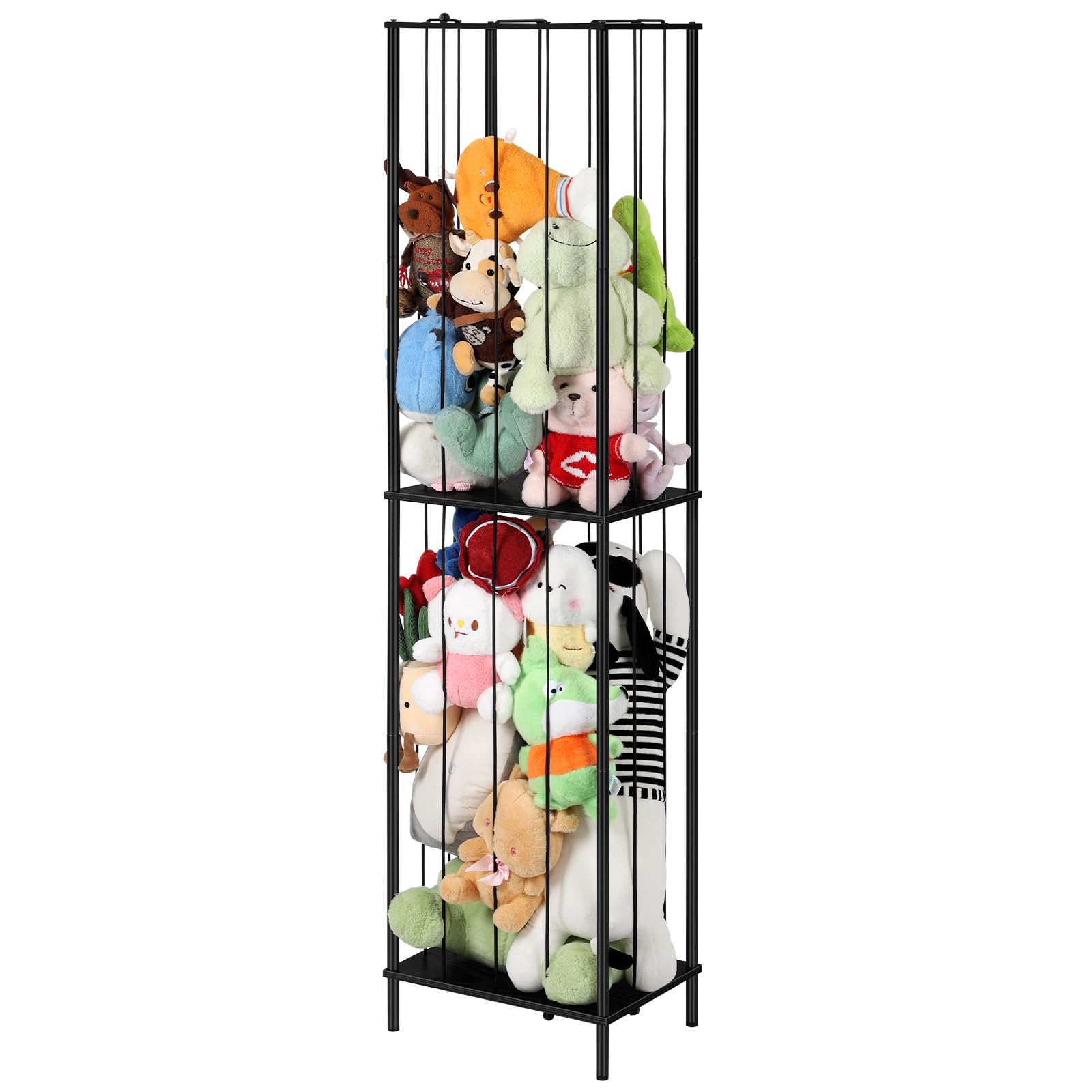 OYEAL stuffed animal zoo storage playroom decor adds function and whimsy