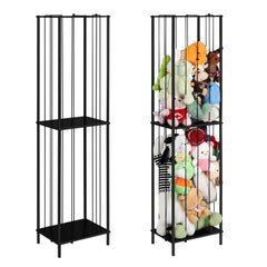 OYEAL stuffed animal zoo storage space saving design fits compact playrooms