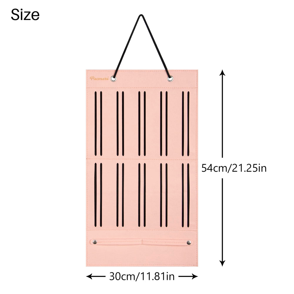 PACMAXI nursery wall decor with bow storage makes daily dressing quicker