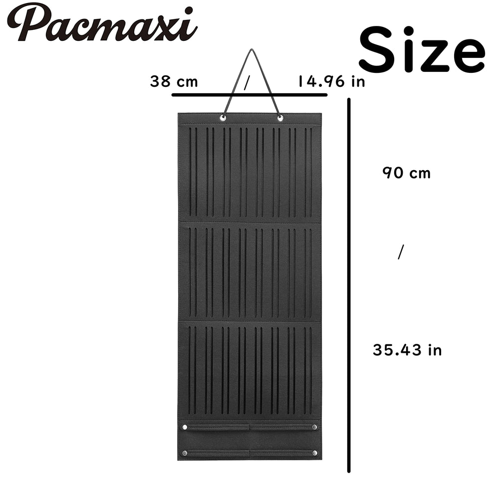 PACMAXI premium felt material ensures sturdy, safe display of accessories.