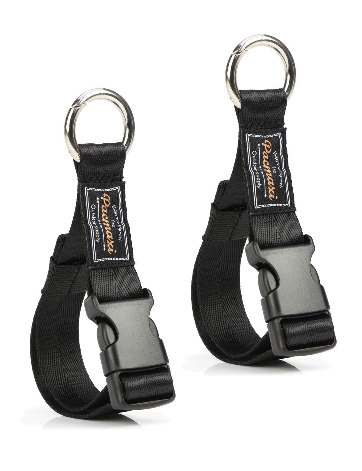 PACMAXI Stroller Hook clip closeup highlights secure iron build for reliable everyday use.