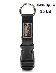 PACMAXI Stroller Hook extended strap shows compatibility with items up to 4.72 inches.