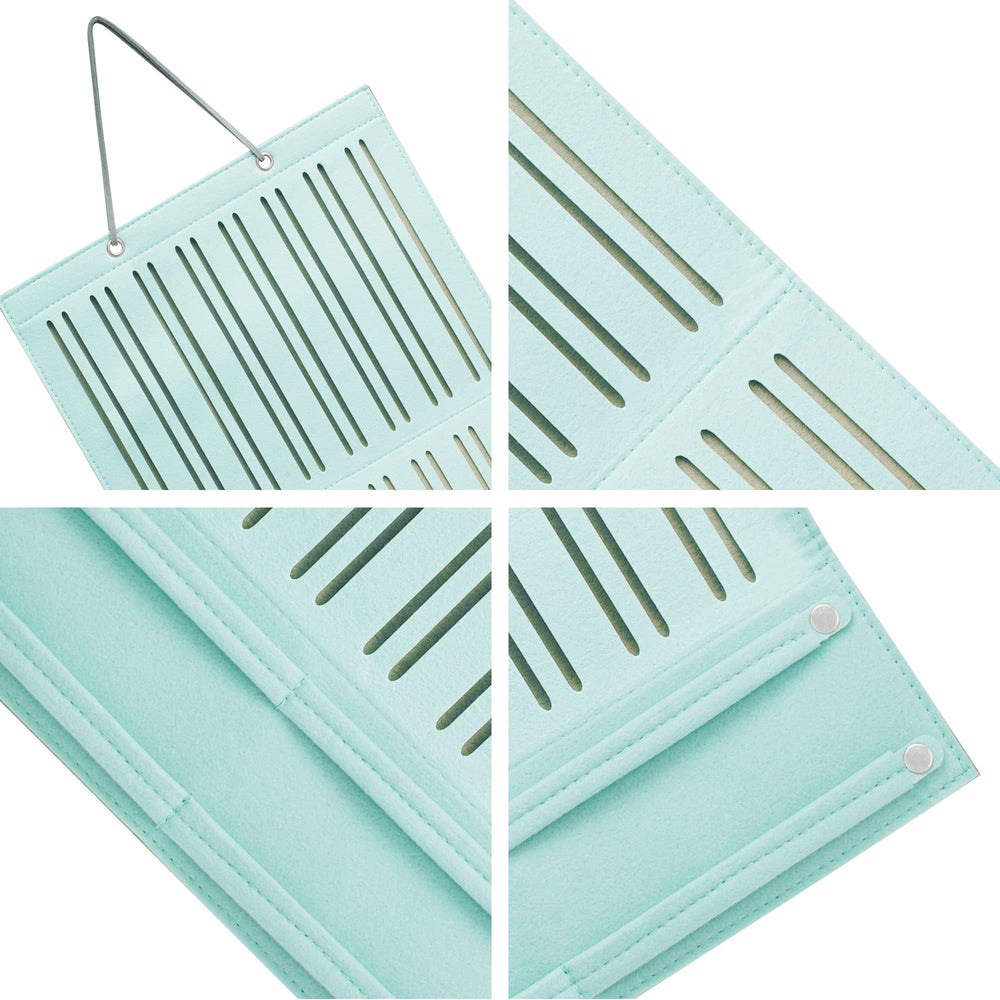 PACMAXI wall-hanging bow storage stand mounted on wall for space saving