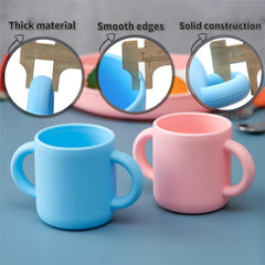 Paeyaer Princess Powder drop-test demonstrates durable, shatterproof silicone cup.