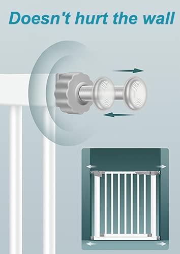 PAFOWO rotating nut with soft ends in white, smooth adjustment and gentle frame contact.