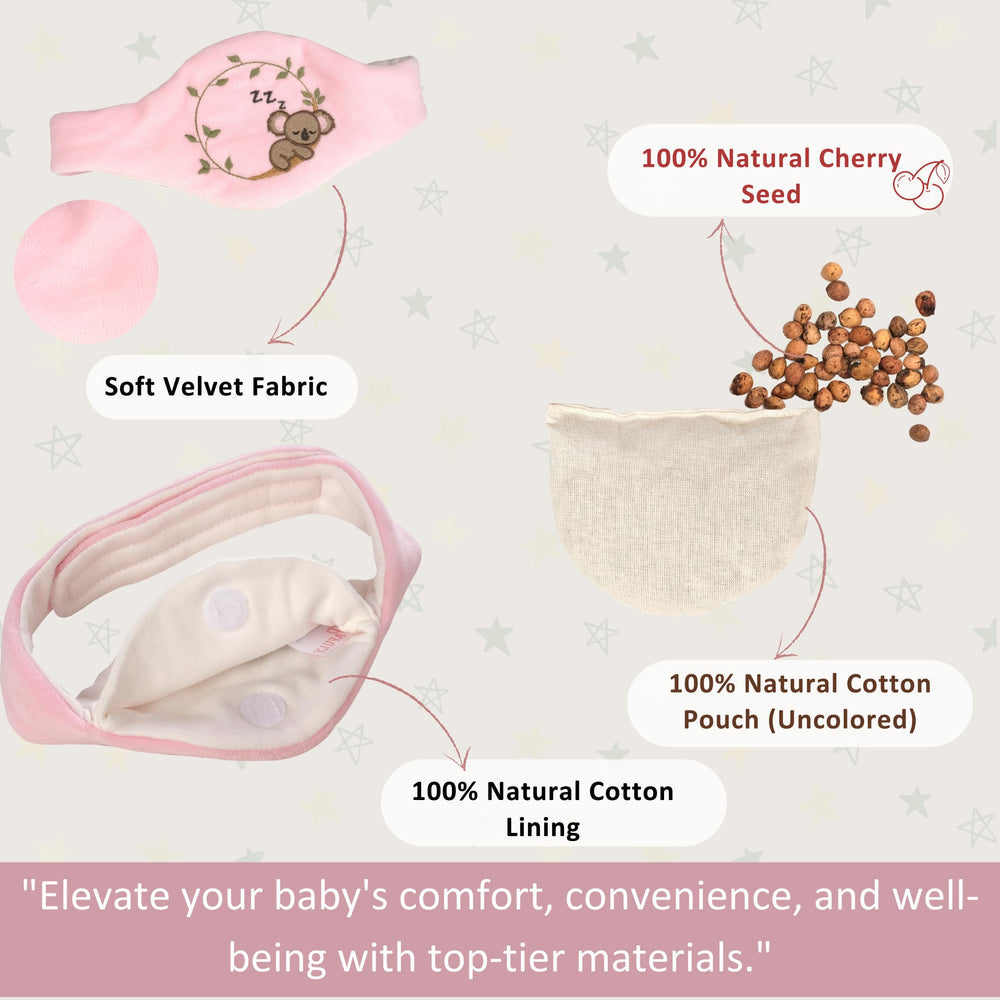 Pafuly baby wrap aids calmer settling and sleep routines.
