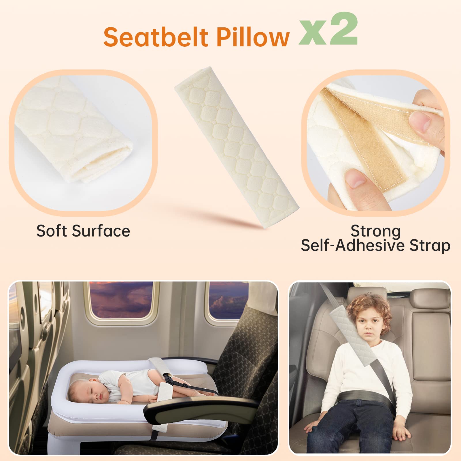 PAHTTO bed folded compactly beside a hand pump for easy on-the-go travel.