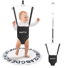 PAHTTO baby door jumper on a doorframe for safe early walking practice