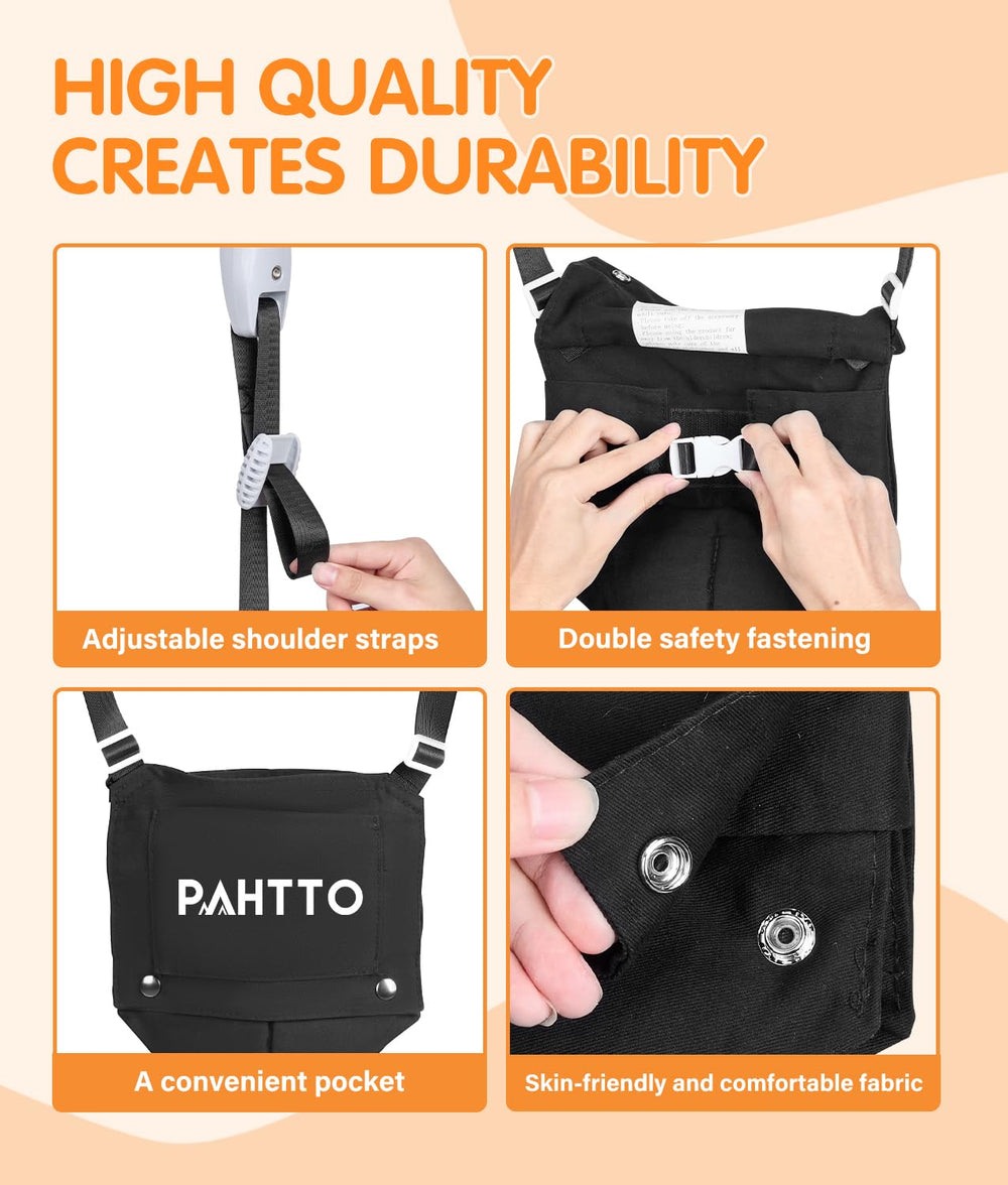 PAHTTO soft skin-friendly rug provides cushioned non-slip surface