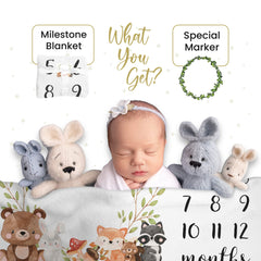 Paishanas milestone blanket closeup fabric softness highlights ultra-soft material for comfortable snuggles.
