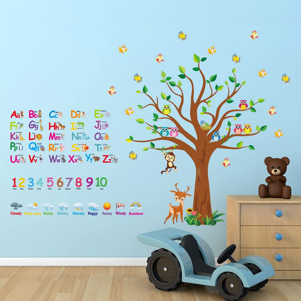 Pajean alphabet letters promote familiarity with uppercase and lowercase forms.