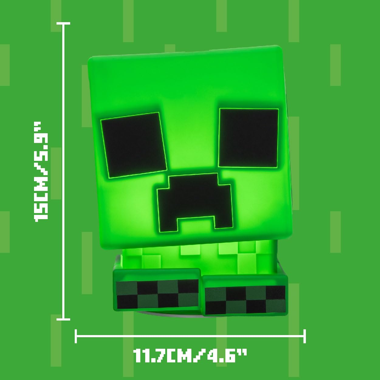 Paladone official license ensures authentic Minecraft styling as a collectible decor piece.