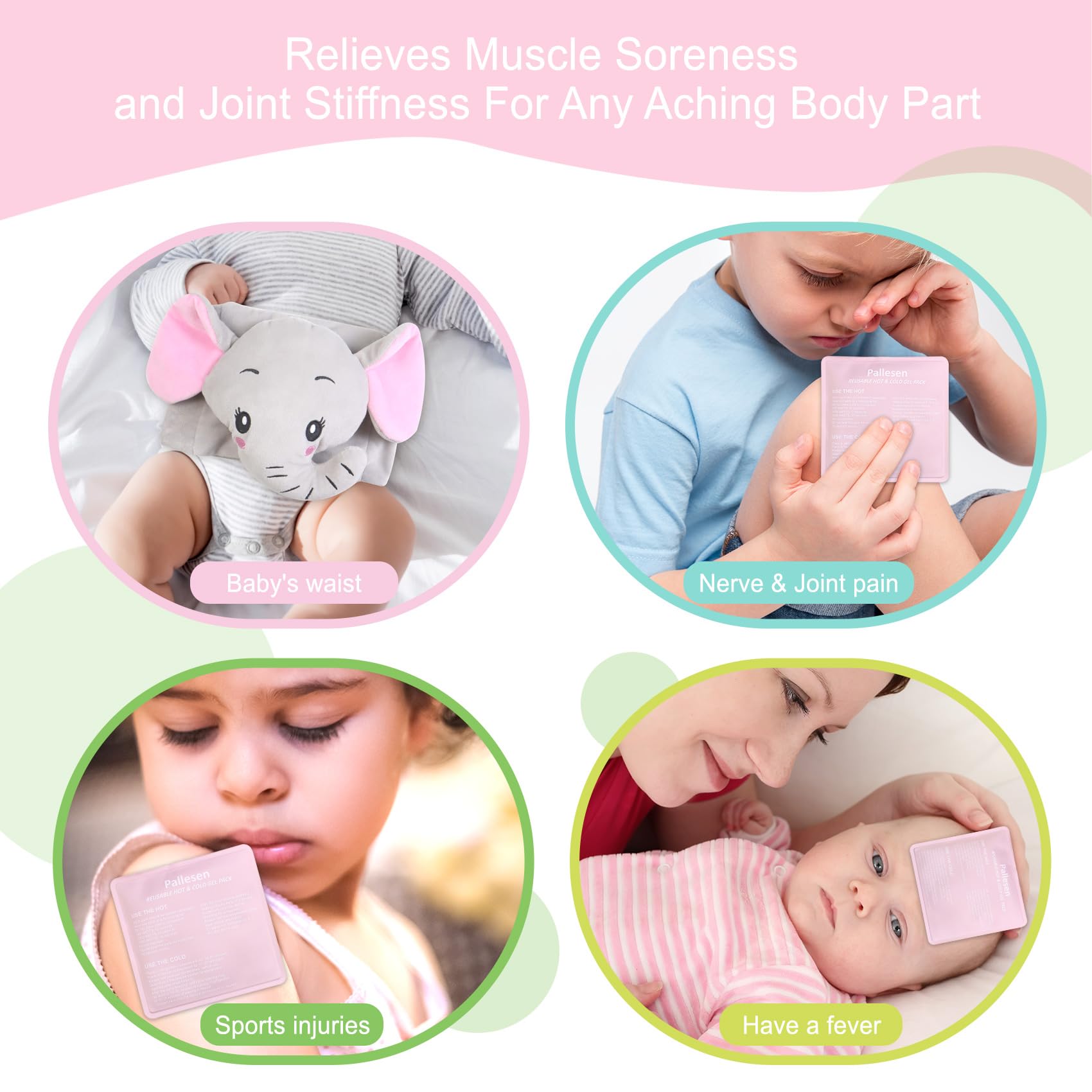 Pallesen baby-swaddling-belt helps secure the wrap for safer soothing sessions.