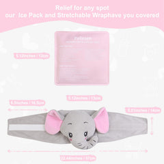 Pallesen heated-tummy-wrap offers warm relief for baby tummy discomfort.