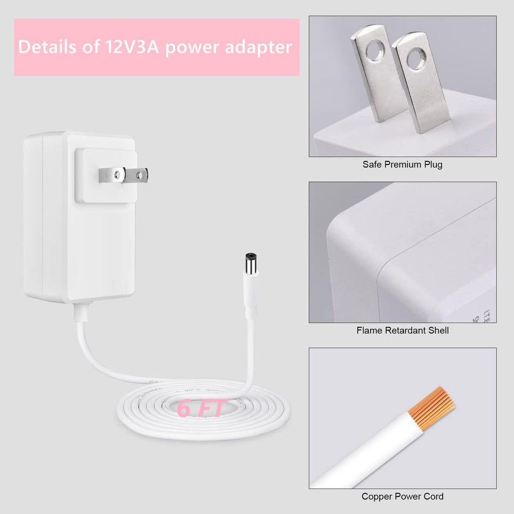 Palrey 12V charger compatible with M1 for daily pumping power