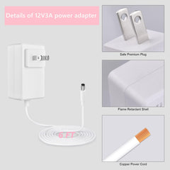 Palrey 12V charger compatible with M1 for daily pumping power