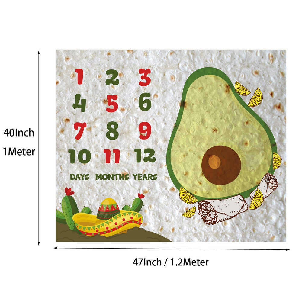 Pambo avocado-age blanket closeup shows breathable fabric that's easy to wash.