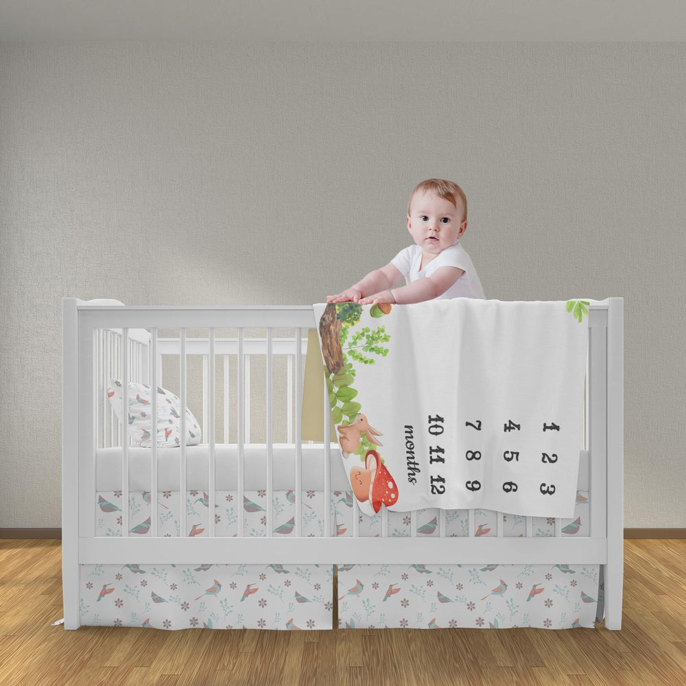 PAMBO mushroom baby blanket breathable material for everyday use.