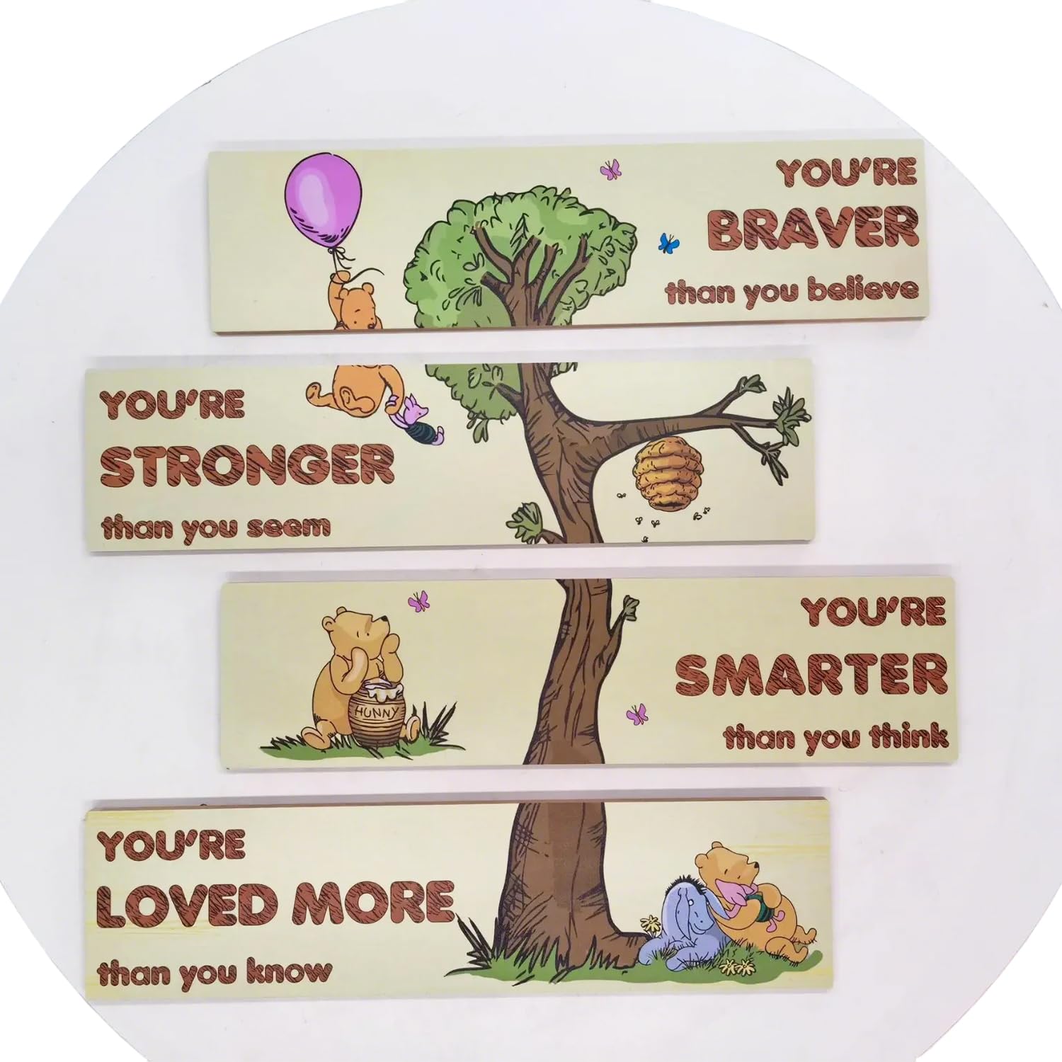 PAMBO Winnie Bear panel smarter than you think quote fuels curious minds